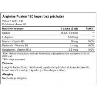 Aone Arginine Fusion 120 tabs aone