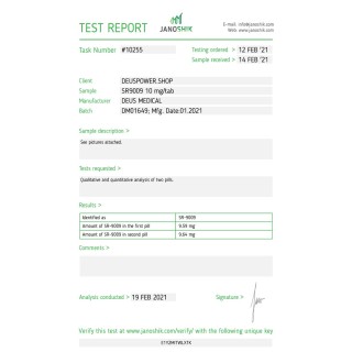STENABOLIC (SR9009) SARM IN TABLETS Deus Medical